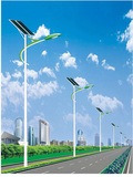 新疆太陽能道路燈桿